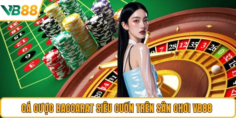 Cá cược Baccarat siêu cuốn trên sân chơi VB88 