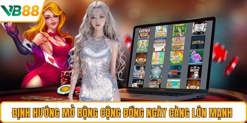 Định hướng mở rộng cộng đồng ngày càng lớn mạnh 